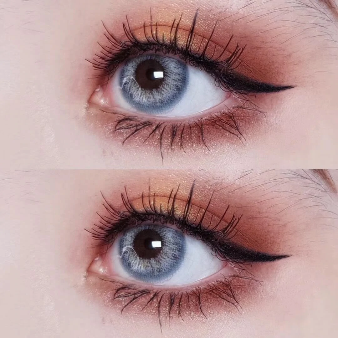 MYEYEBB DNA II Blue Grey Prescription Colored Contact Lenses - image 4