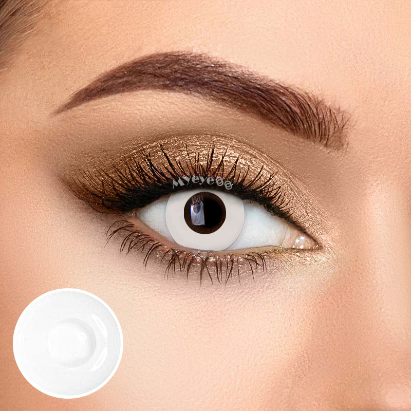 MYEYEBB Circle Block & Mini Sclera Prescription Cosplay Colored Contact Lenses - image 14