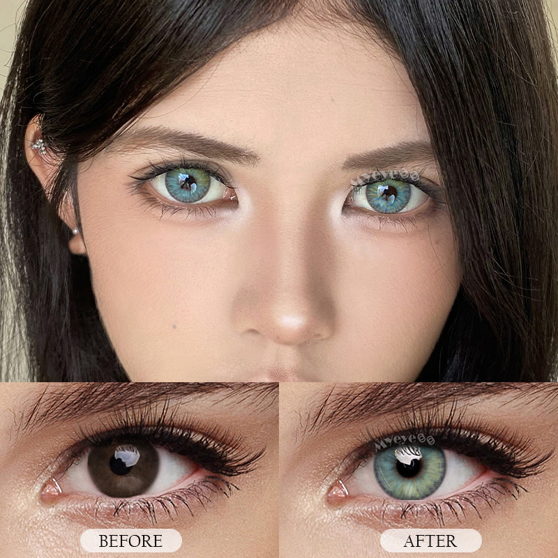MYEYEBB Pro Urban Blue Colored Contact Lenses - image 7