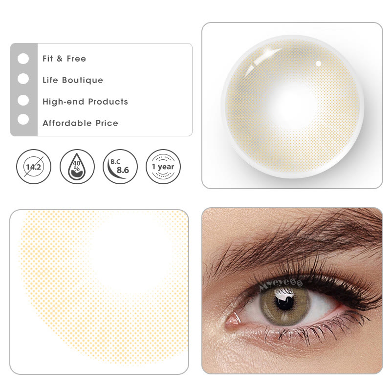 MYEYEBB Hid II Avela Prescription Colored Contact Lenses - image 5
