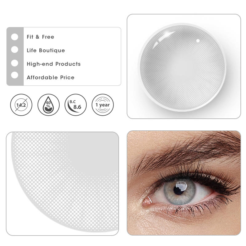MYEYEBB Hid II Ice Prescription Colored Contact Lenses - image 8