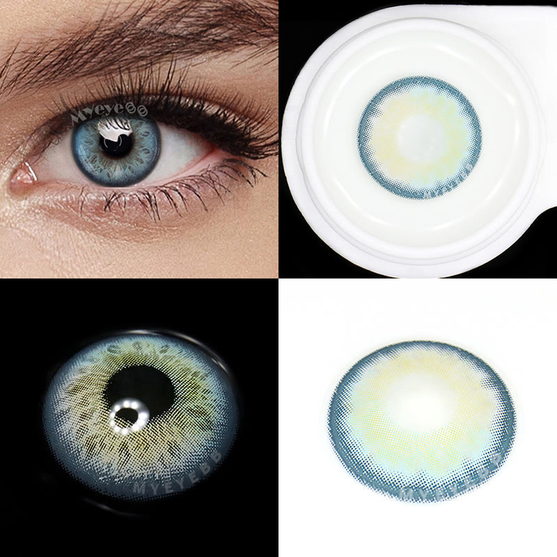 MYEYEBB Tyrande Blue Prescription Colored Contact Lenses - image 9