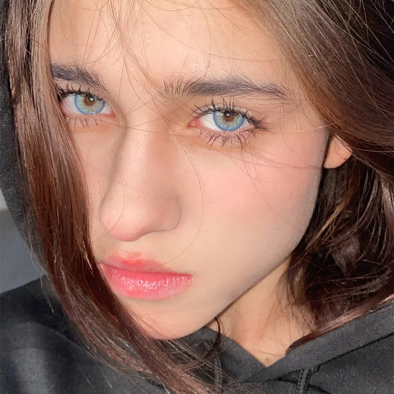 MYEYEBB Tyrande Blue Prescription Colored Contact Lenses - image 15