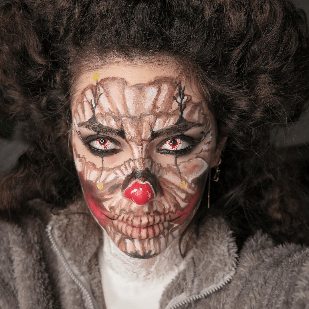 MYEYEBB Trauma White Prescription Cosplay Colored Contact Lenses - image 4