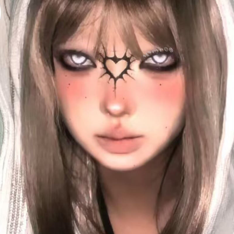 MYEYEBB Cyber Grey Prescription Cosplay Colored Contact Lenses - image 8