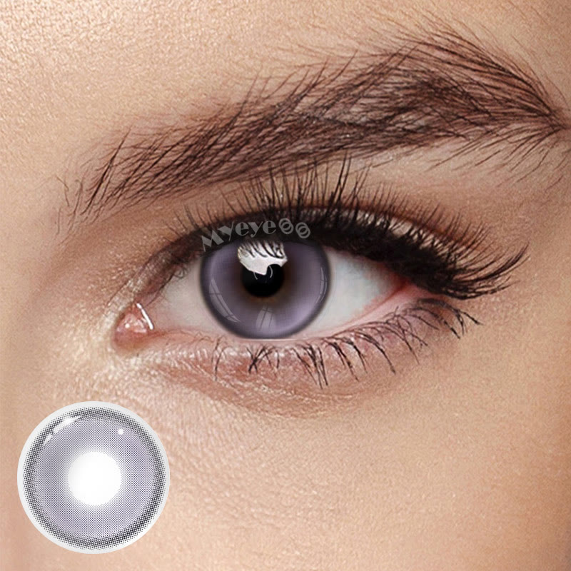 MYEYEBB Dolce Vita Violet Prescription Colored Contact Lenses - Dolce Vita Violet - -8.00 - LM52_VT - image 1