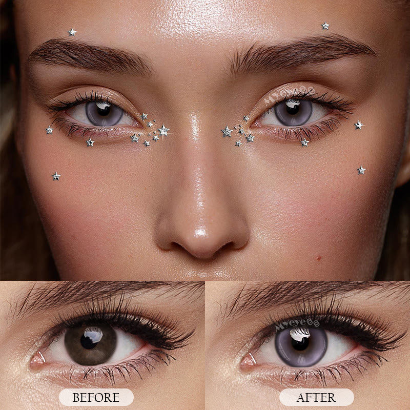 MYEYEBB Dolce Vita Violet Prescription Colored Contact Lenses - image 3