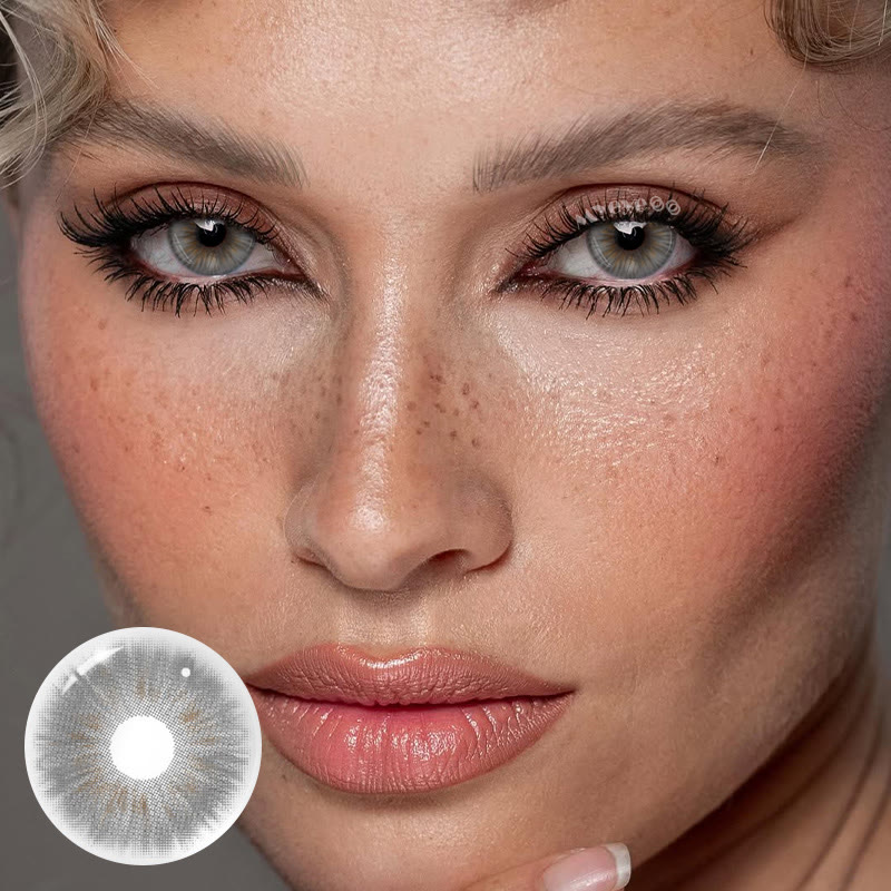 MYEYEBB Angeles Grey Colored Contact Lenses - image 2