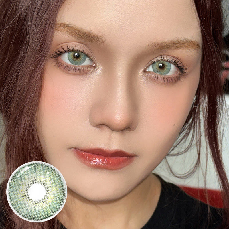 MYEYEBB Angeles PRO Green Colored Contact Lenses - image 2