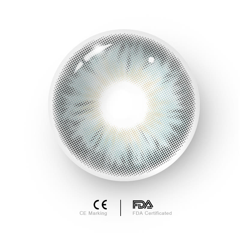 MYEYEBB Tiny Iris Green Small Pupil Colored Contact Lenses - image 7