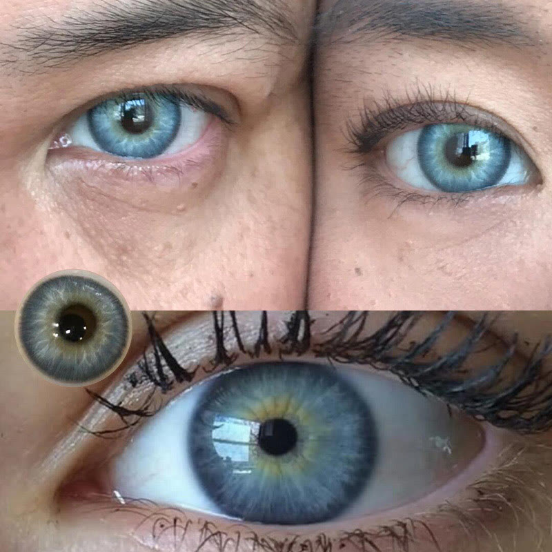 MYEYEBB Nocturne Blue Prescription Colored Contact Lenses丨6 Months - image 4