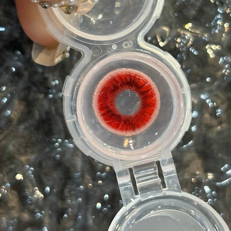 MYEYEBB Blood Eclipse Red Cosplay Colored Contact Lenses丨1 Day - image 4