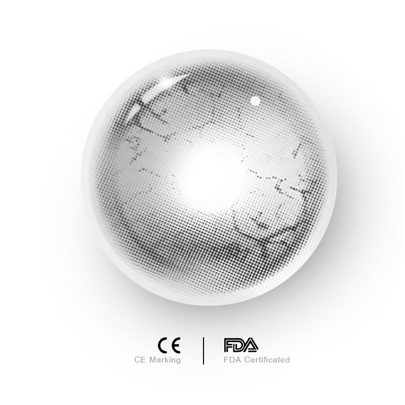 MYEYEBB Amizuka Rift White Cosplay Colored Contact Lenses丨1 Day - image 7