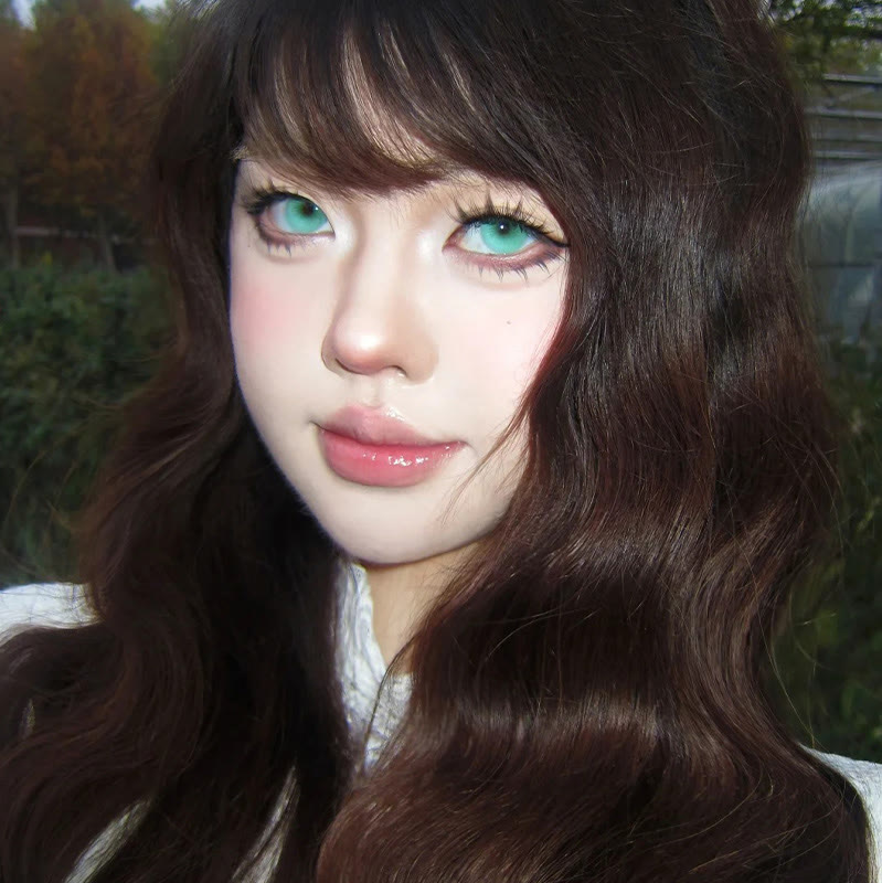 MYEYEBB Serpent Green Prescrition Cosplay Colored Contact Lenses - image 5