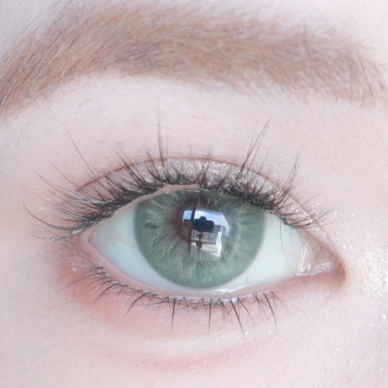 MYEYEBB Abyssal Green Prescription Colored Contact Lenses - image 4