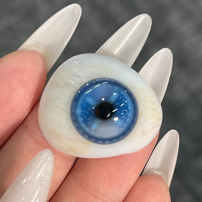 MYEYEBB Stitch Button Blue Cosplay Colored Contact Lenses丨1 Day - image 6