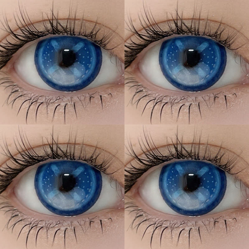 MYEYEBB Stitch Button Blue Cosplay Colored Contact Lenses丨1 Day - image 3