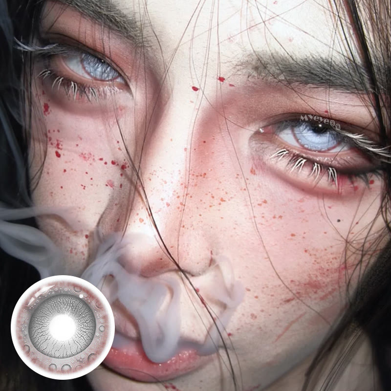 MYEYEBB Mythic Eye Grey Cosplay Colored Contact Lenses丨1 Day - image 2