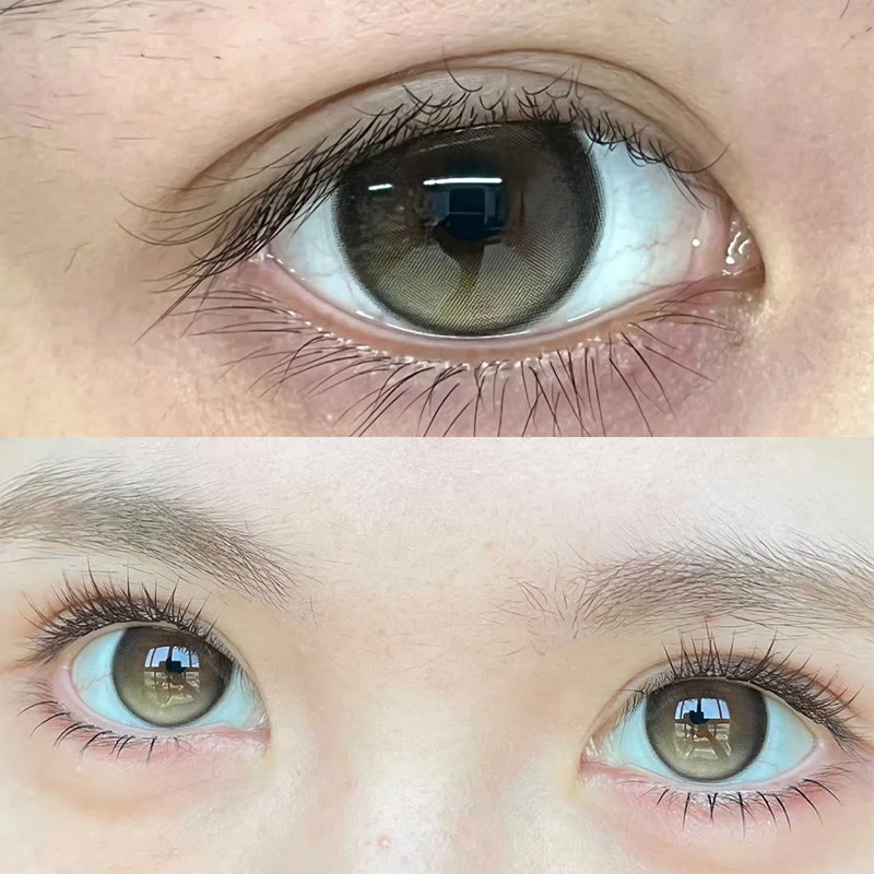 MYEYEBB Aura Tint Brown Colored Contact Lenses | 6 Months - image 3