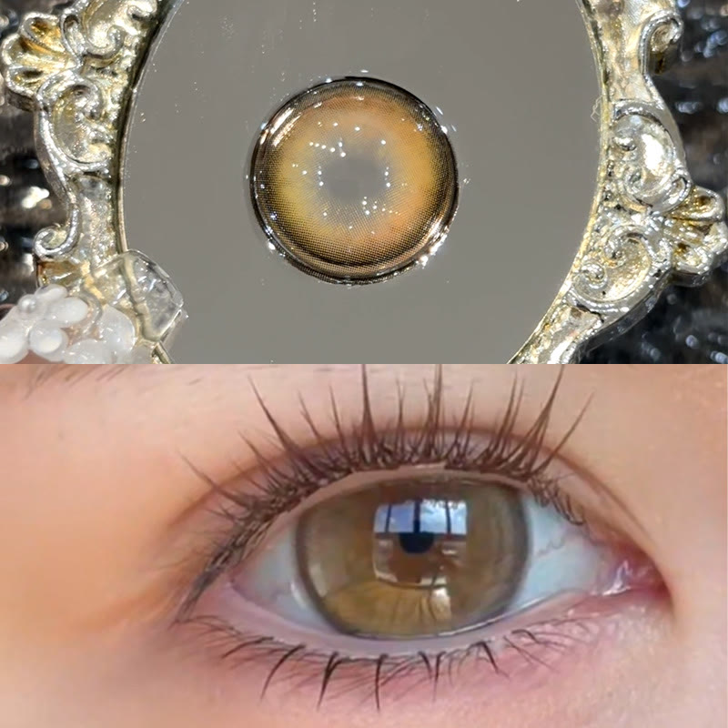 MYEYEBB Eden Olive Colored Contact Lenses丨6 Months - image 4
