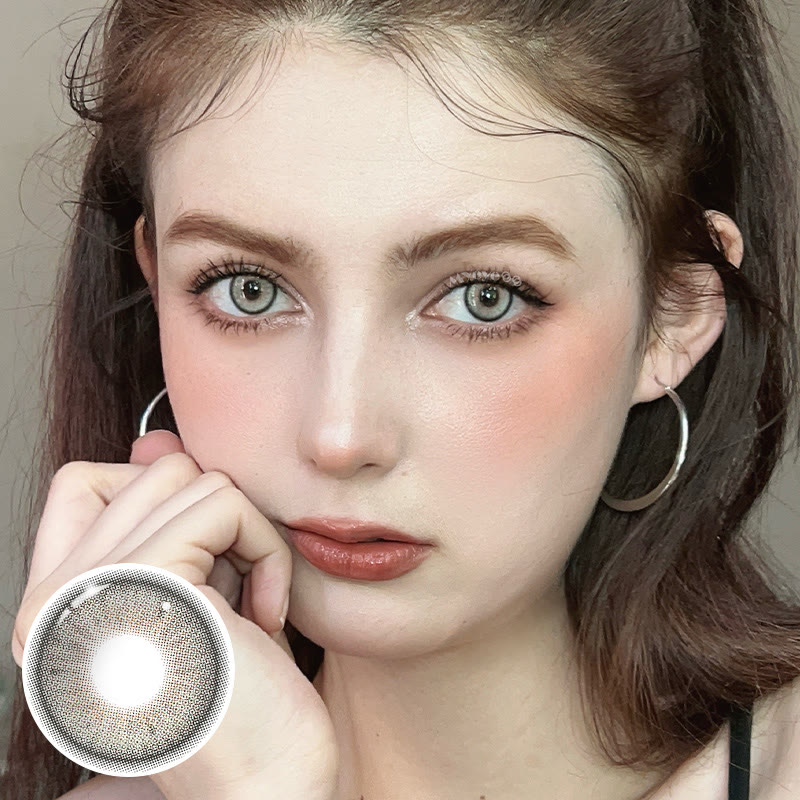 MYEYEBB Smoky Quartz Grey Colored Contact Lenses - image 3