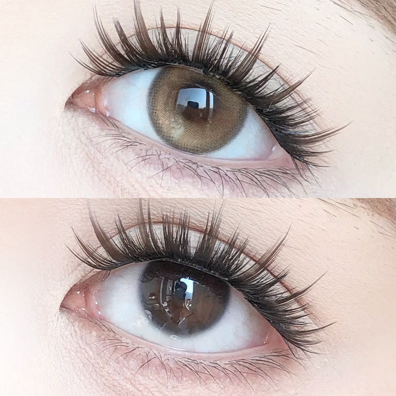 MYEYEBB Butter Hazel Brown Colored Contact Lenses - image 2