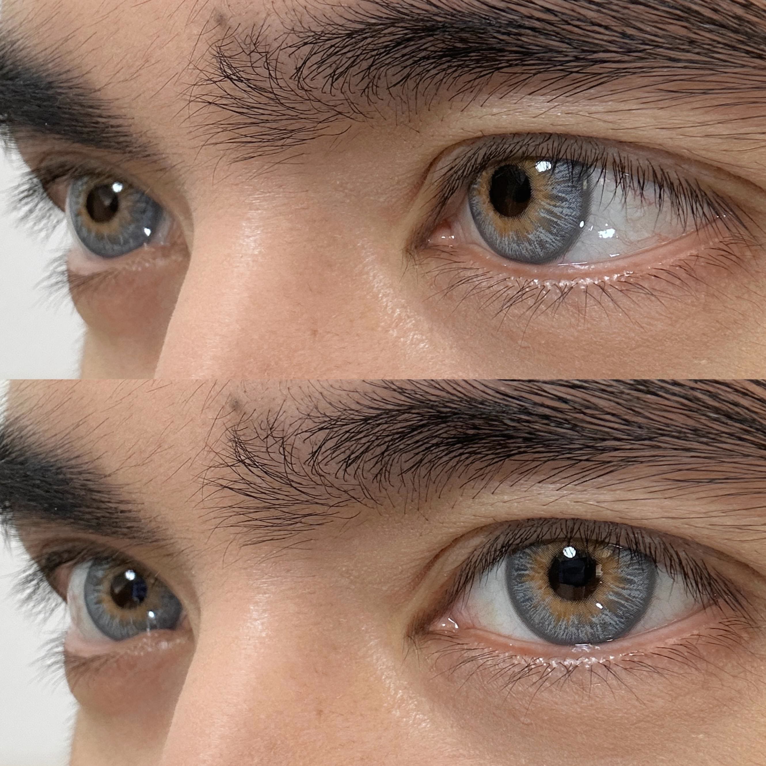 MYEYEBB Crush Grey Prescription Colored Contact Lenses - image 5