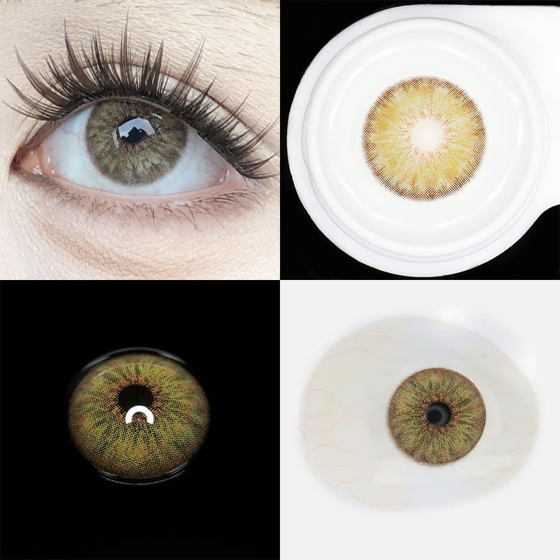 MYEYEBB Petite Iris Brown Prescrition Colored Contact Lenses - image 4