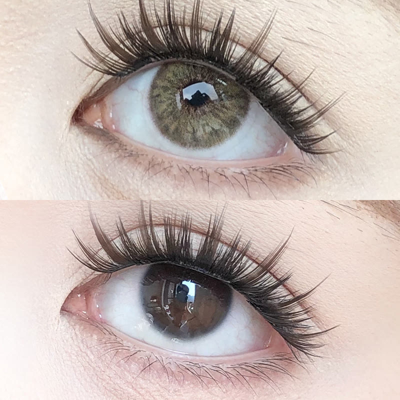 MYEYEBB Petite Iris Brown Prescrition Colored Contact Lenses - image 2
