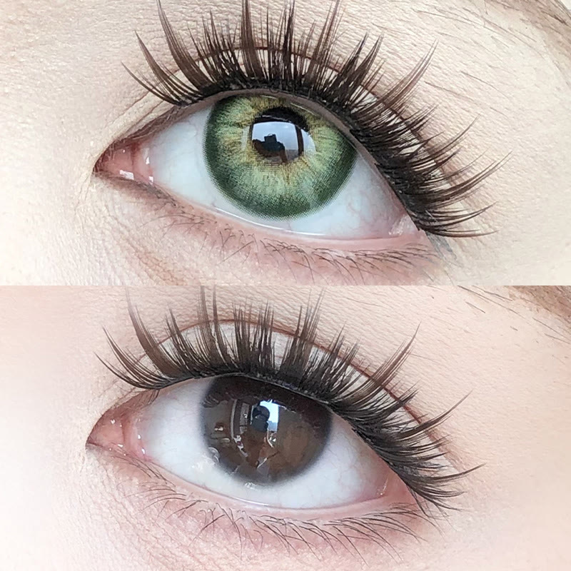 MYEYEBB Dew Green Colored Contact Lenses - image 2