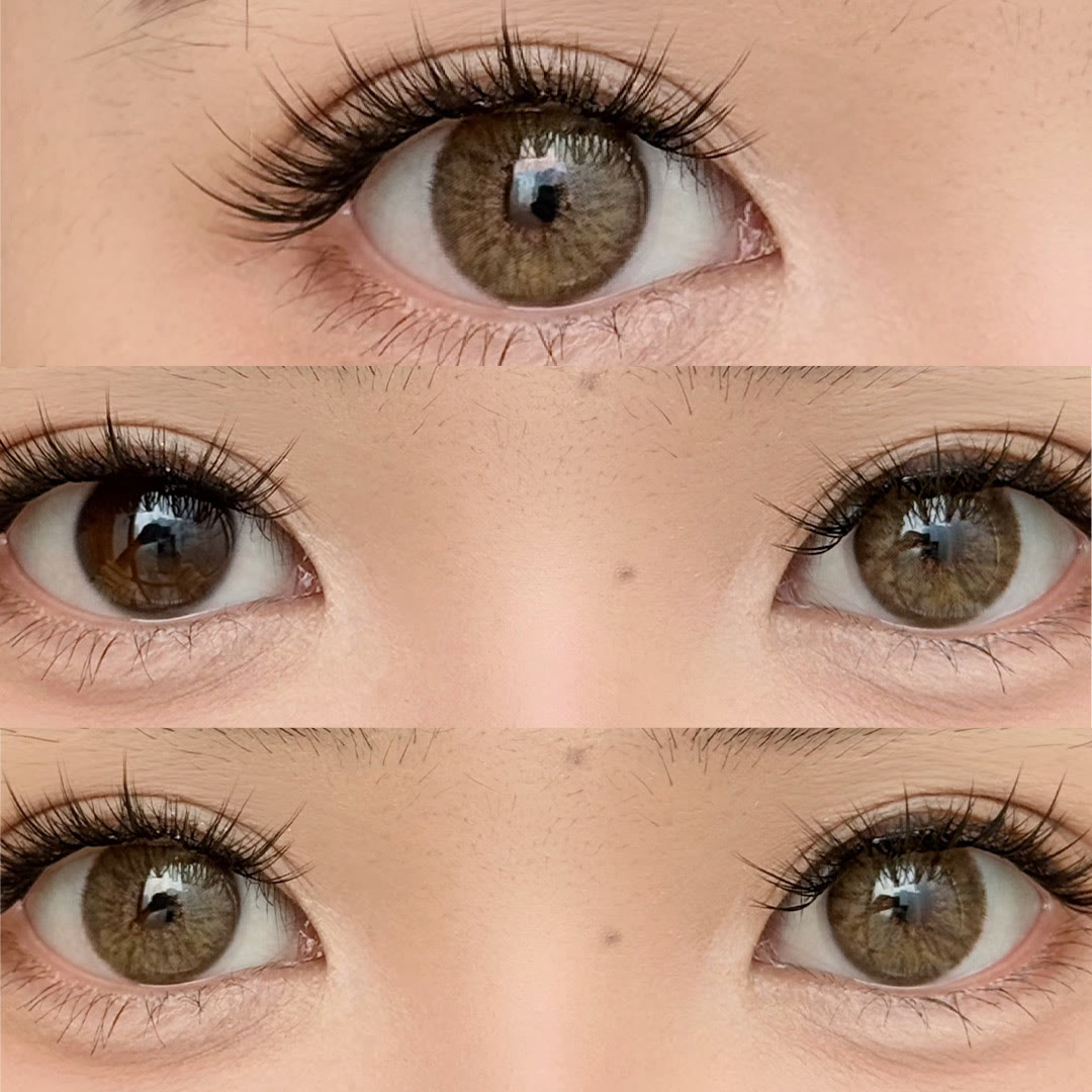MYEYEBB Petite Iris Brown Prescrition Colored Contact Lenses - image 3