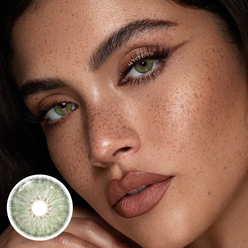 MYEYEBB Petite Iris Green Colored Contact Lenses - image 3