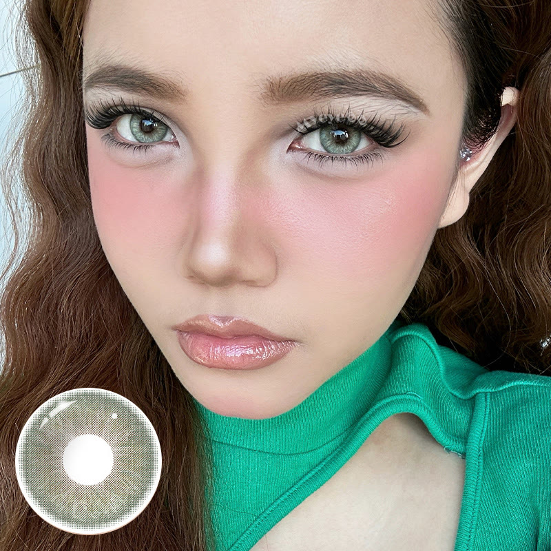MYEYEBB Genetic Green Colored Contact Lenses - image 3