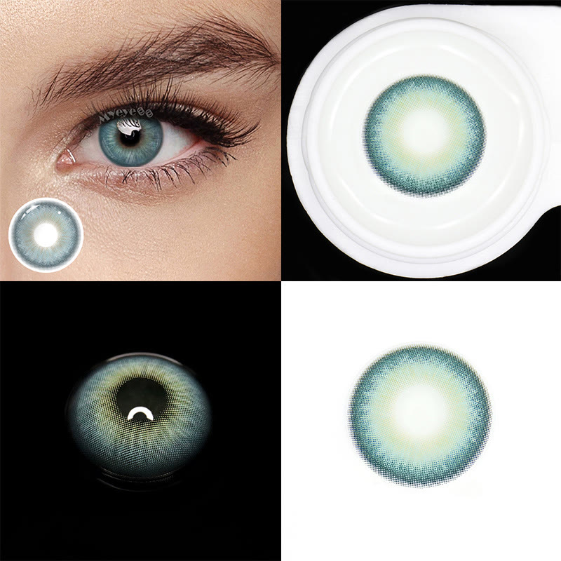 MYEYEBB Foxy Blue Colored Contact Lenses - image 8