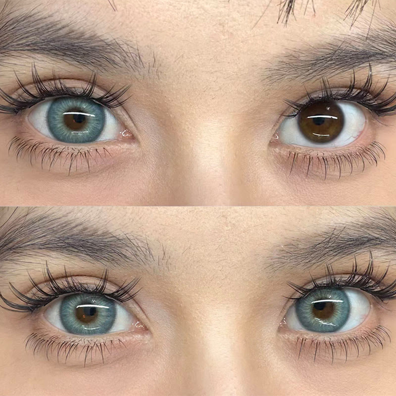 MYEYEBB Foxy Blue Colored Contact Lenses - image 3