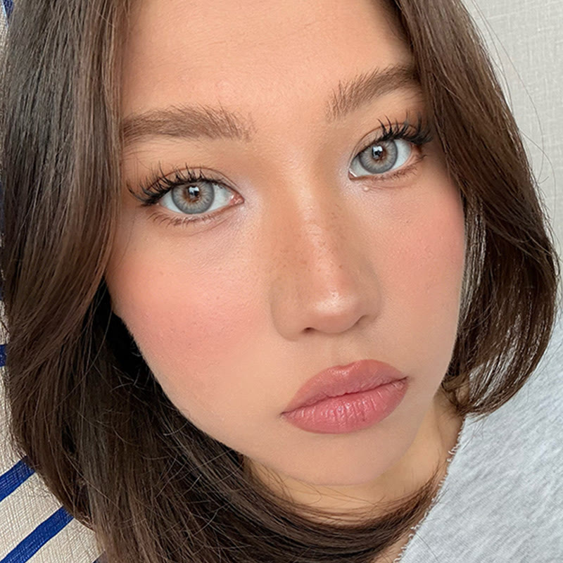 MYEYEBB Foxy Dark Grey  Colored Contact Lenses - image 4