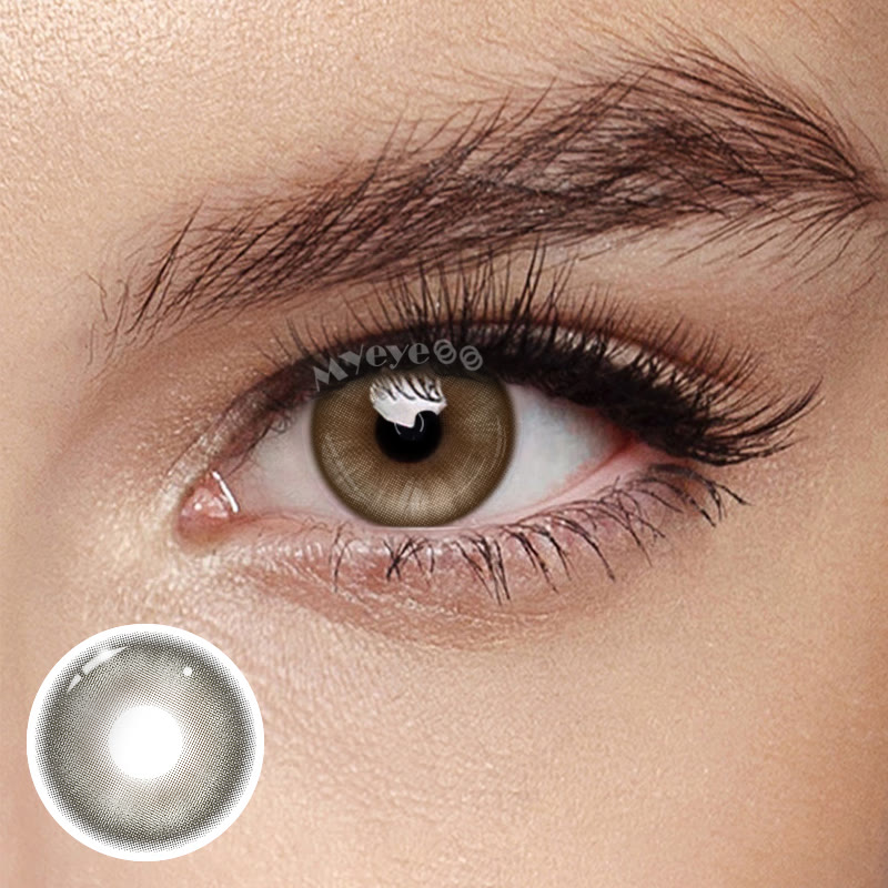 MYEYEBB Lunar Grey Colored Contact Lenses - Lunar Grey - 0.00 - FD88-5 - image 1
