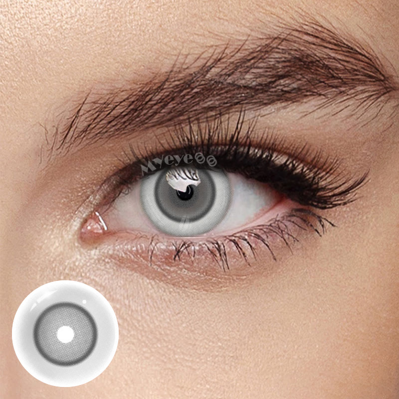 MYEYEBB Porcelain Doll Grey Cosplay Colored Contact Lenses - Porcelain Doll Grey - 0.00 - MX23-5 - image 1