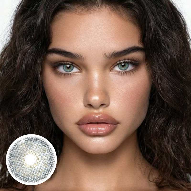 MYEYEBB Petite Iris Blue Prescription Colored Contact Lenses丨Monthly - image 4