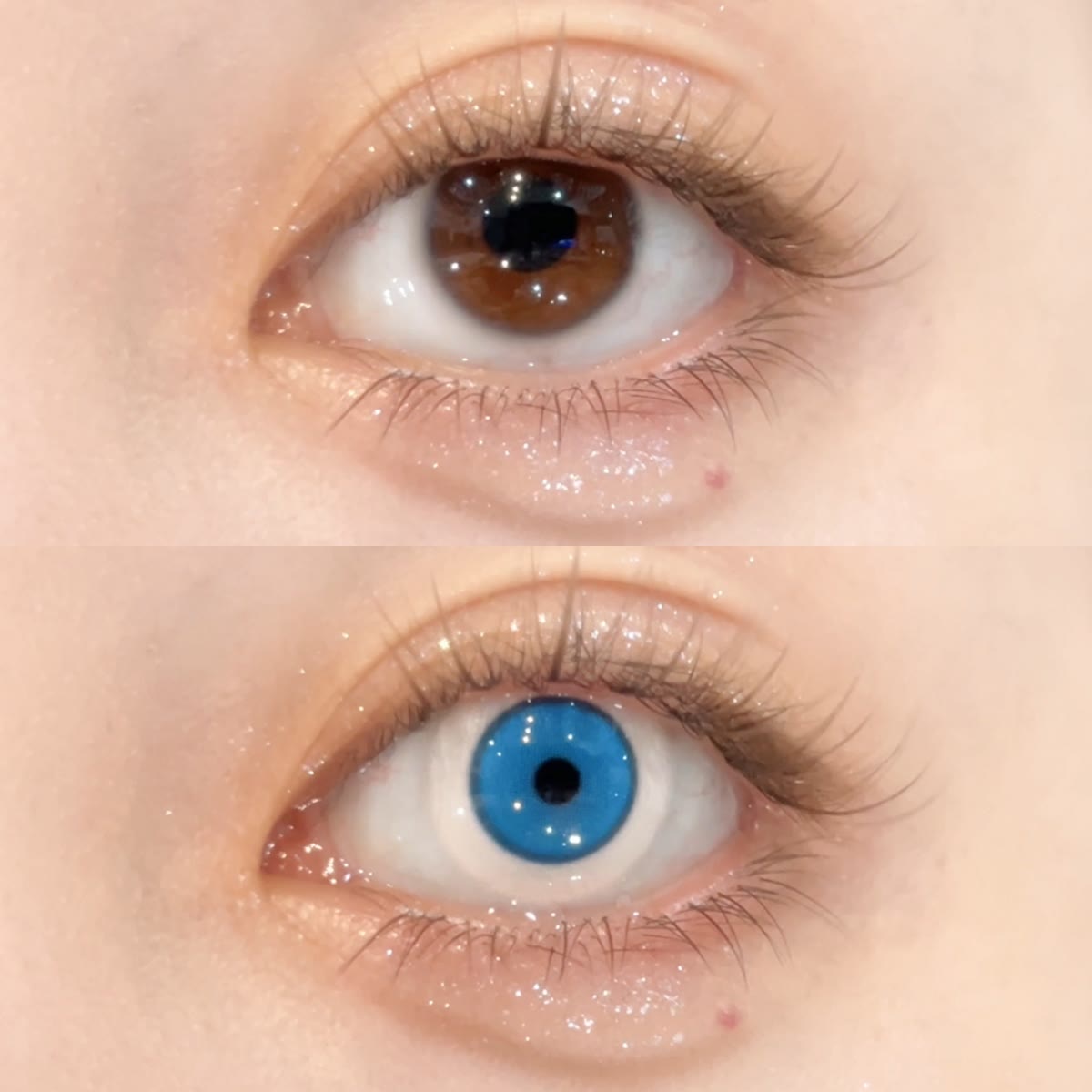 MYEYEBB Porcelain Doll Blue Cosplay Colored Contact Lenses - image 2