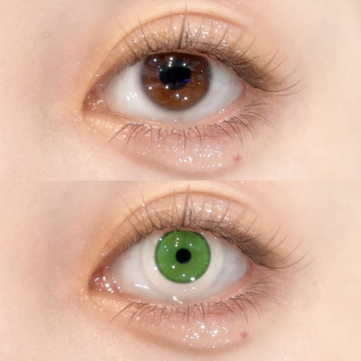 MYEYEBB Porcelain Doll Green Cosplay Colored Contact Lenses - image 2