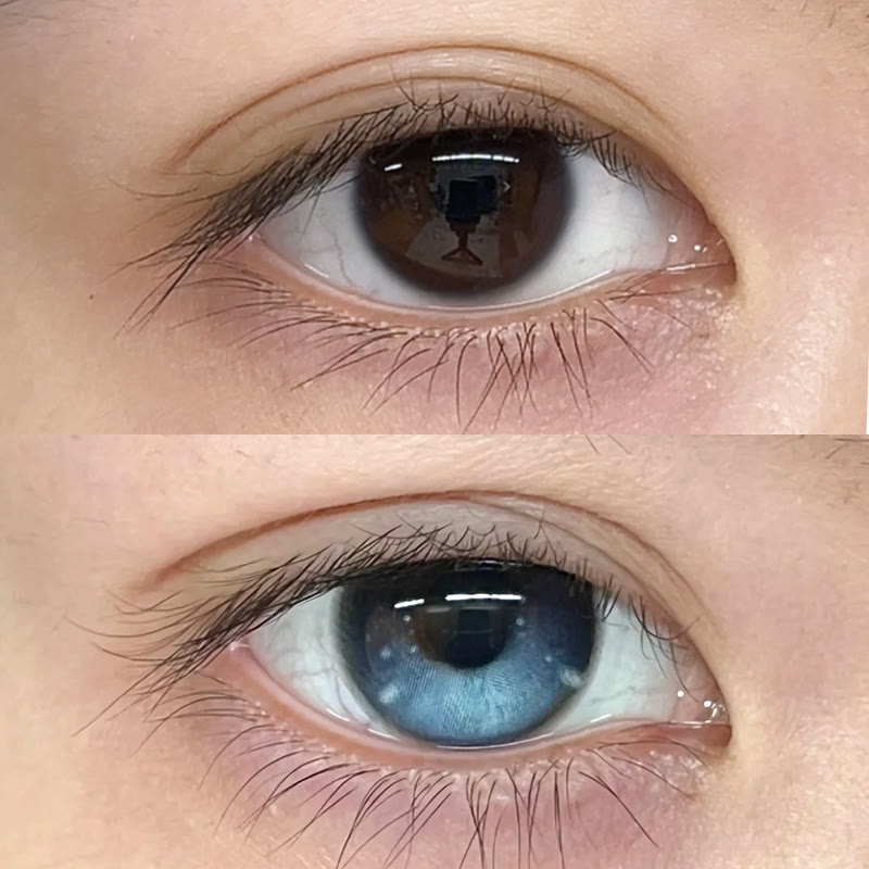 MYEYEBB Radiant Blue Colored Contact Lenses | 1 Day-10 Pcs - image 2