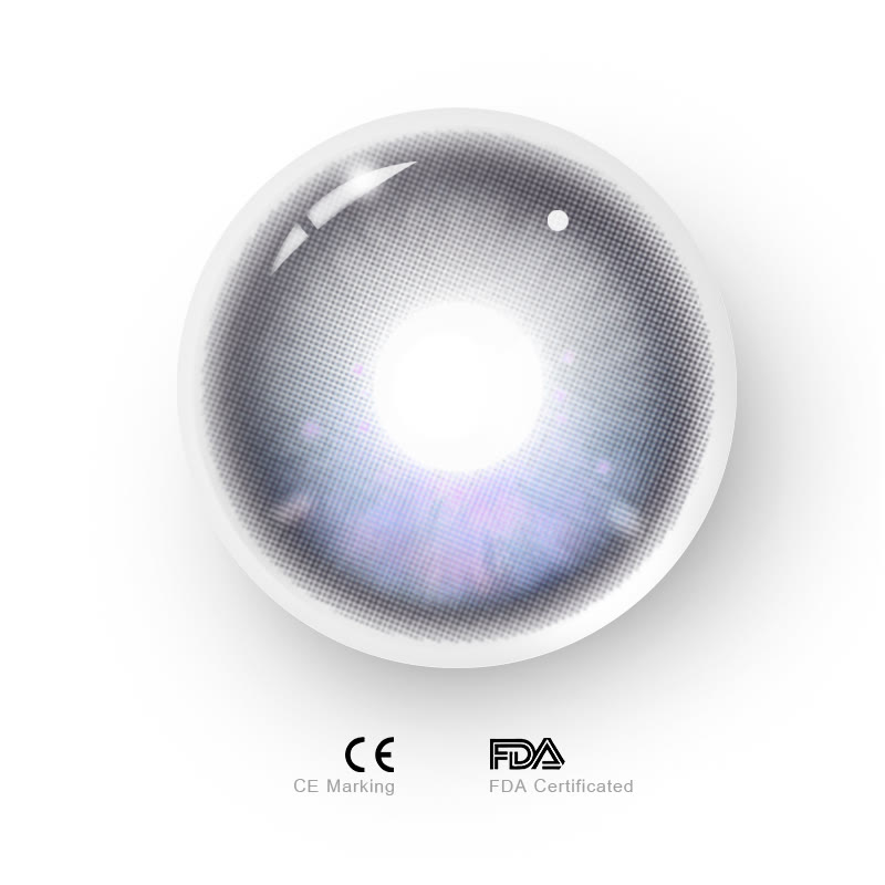 MYEYEBB Radiant Violet Colored Contact Lenses | 1 Day-10 Pcs - image 11