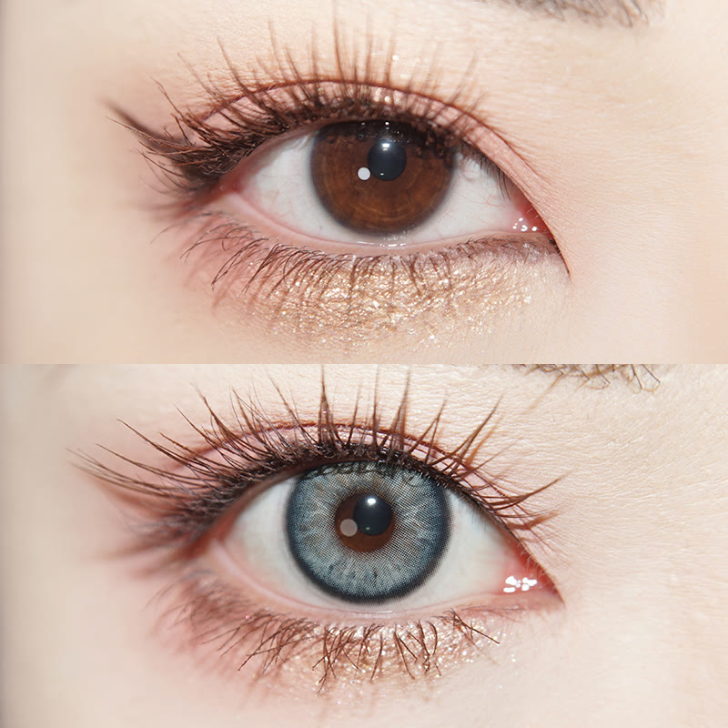 MYEYEBB Coastal Blue Colored Contact Lenses | 6 Months - image 2