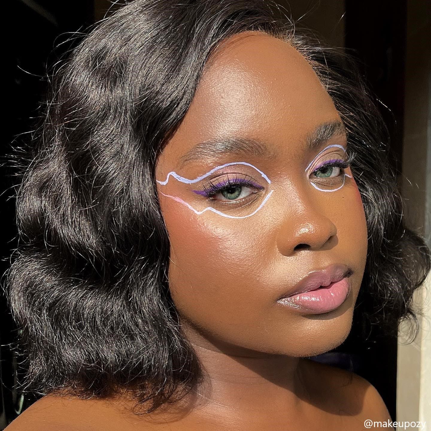 MYEYEBB Aegean Sea II Green Prescription Colored Contact Lenses - image 4