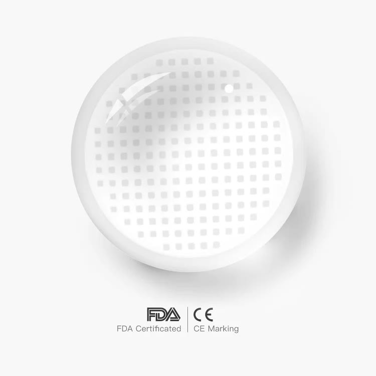 MYEYEBB Blind White Mesh Cosplay Colored Contact Lenses - image 17