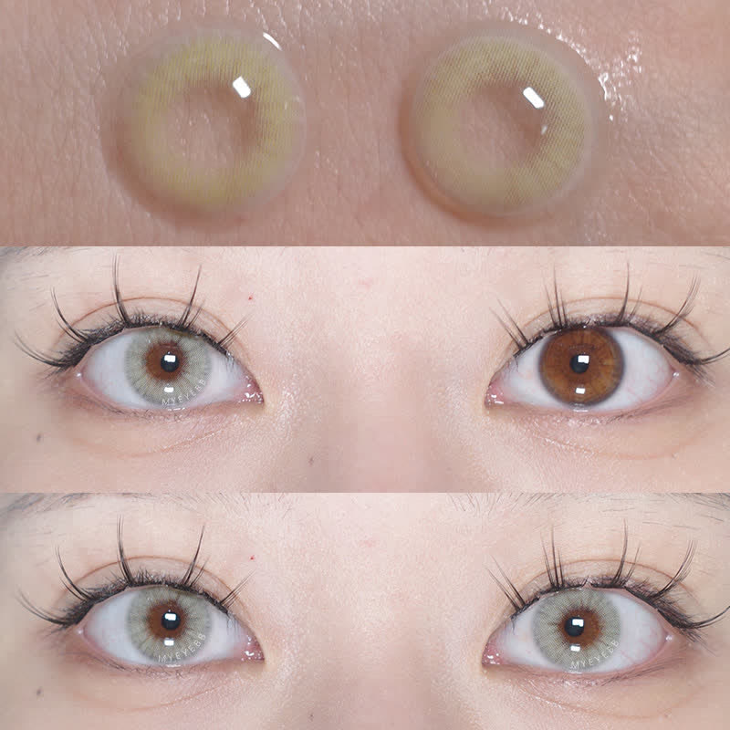 MYEYEBB Hid II Ipanema Prescription Colored Contact Lenses - image 2