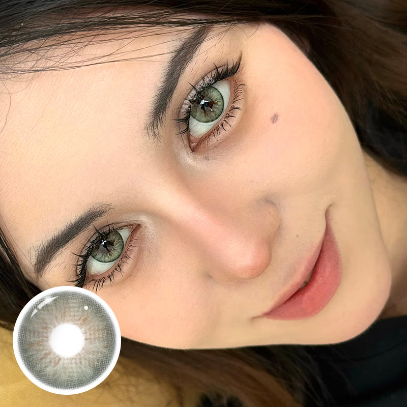 MYEYEBB Western Green Colored Contact Lenses - image 3