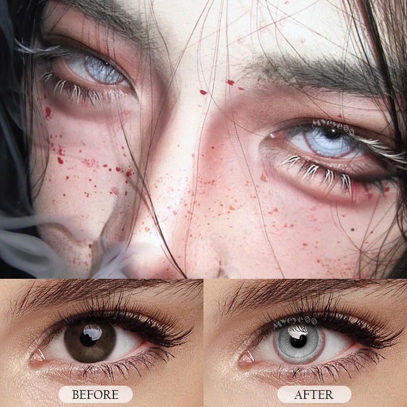 MYEYEBB Mythic Eye Grey Cosplay Colored Contact Lenses丨1 Day - image 4