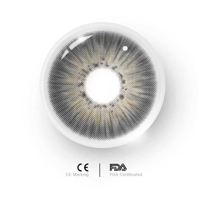 MYEYEBB New York III Grey Prescription Colored Contact Lenses - image 8